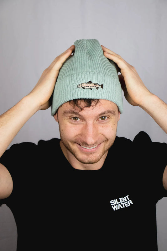 TROUT BEANIE - Aloe
