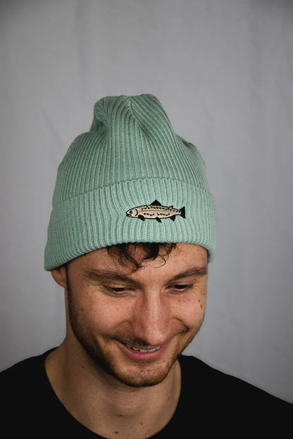 TROUT BEANIE - Aloe