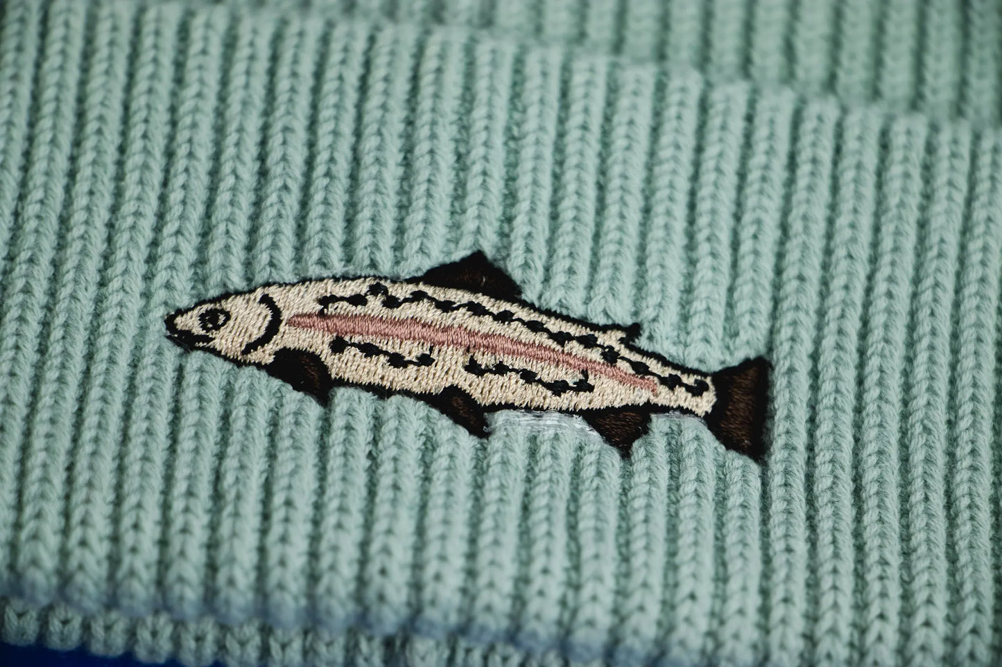 TROUT BEANIE - Aloe